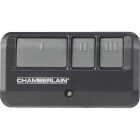 Chamberlain 3-Button Black Garage Door Remote Image 2