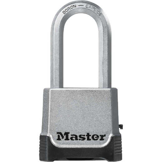 Master Lock Magnum 2-1/4 In. Zinc Die-Cast Resettable Combination Padlock