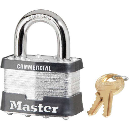 Master Lock A550 2 In. W. 4-Pin Tumbler Keyed Alike Padlock