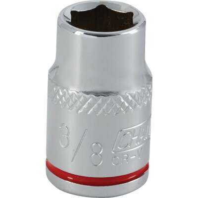 Channellock 3/8 In. Drive 3/8 In. 6-Point Shallow Standard Socket