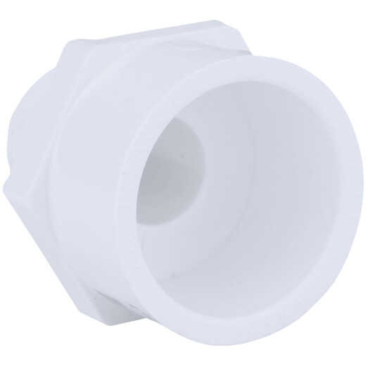 Charlotte Pipe 2 In. X 1-1/2 In. Schedule 40 Male PVC Adapter