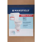 Mansfield Pro-Fit 1 White Round Bowl 1.6 GPF Complete Toilet Image 4