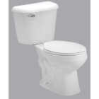 Mansfield Pro-Fit 1 White Round Bowl 1.6 GPF Complete Toilet Image 1