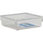 iDesign Linus 6 In. x 6 In. x 2 In. Clear Drawer Organizer Image 1