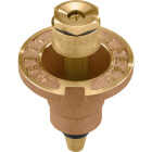 Orbit 1.75 In. Half Circle Brass Sprinkler Pop-Up Head Image 1